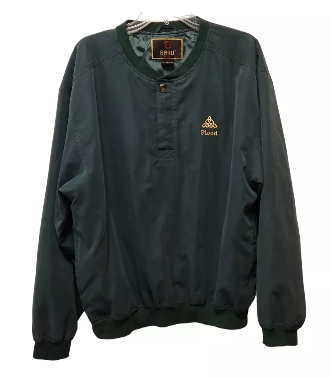 Lined pullover windbreaker sale