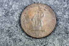 1834 - Hard Times Token HM & EI Richards Jewelry Attleboro Massachusetts!#J05204