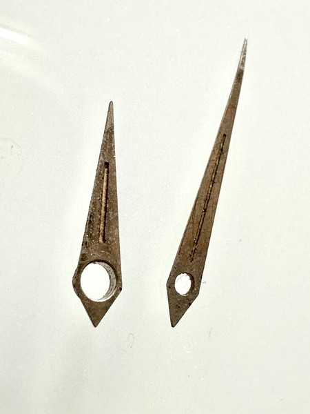 Vintage Heuer Chronograph Hands H/M Valjoux 71