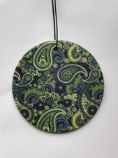 Paisley Pattern Air Freshener CAR MIRROR CHRISTMAS GIFT FUNNY JOKE Secret Santa 