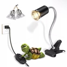 Reptile Heat Lamp With Clamp, Adjustable