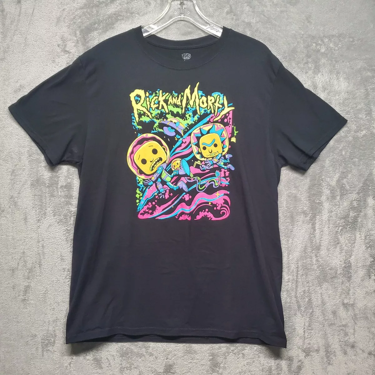 Neon graphic cheap tees