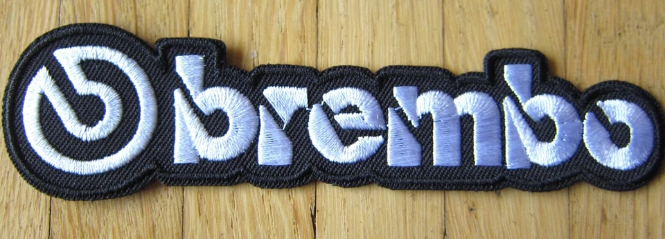 Aufnäher / Aufbügler/ Patch: BREMBO - Auto Motorsport Motorrad Racing Bremsen B