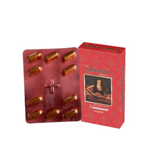 KAMA GOLD Extra Power con Swarn Bhasm 20 Cápsulas para Hombre Envío Gratis - Imagen 2 de 6