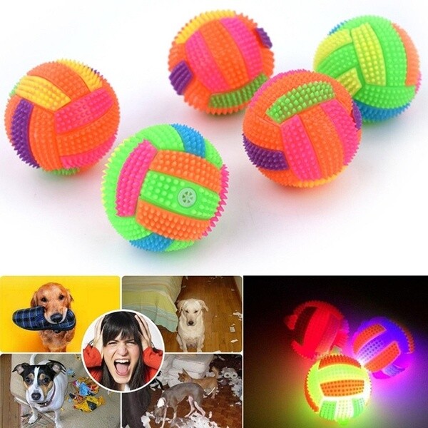 flashing bouncy ball