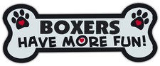 Dog Bone Shaped Magnets: Boxers Have More Fun! | Cars, Trucks, Mailboxes