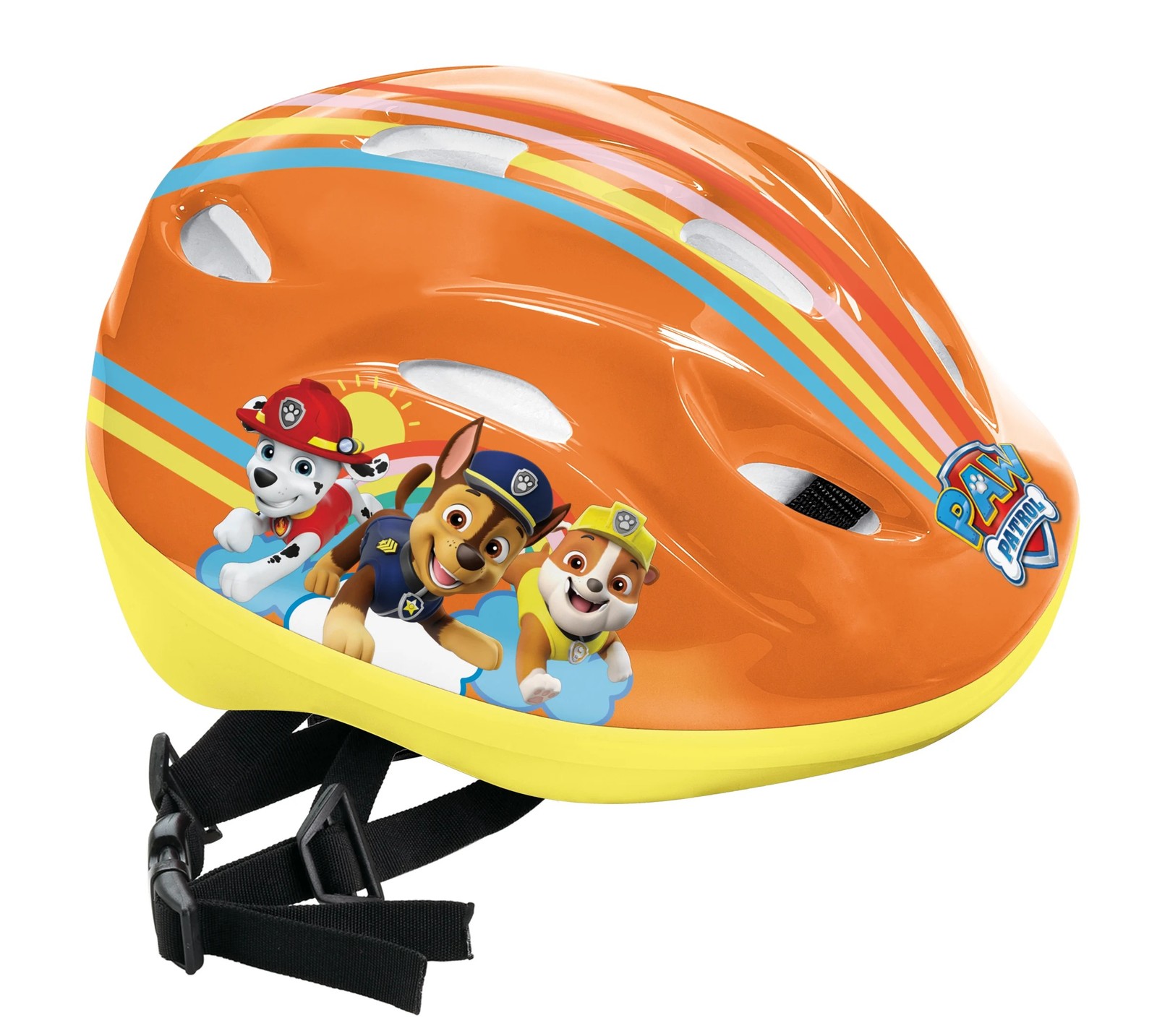 Mondo Paw Patrol Kids Helmet Impact Resistant Cycling Scooter Skating Orange