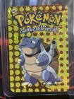 Pokemon Vintage Vending machine Sticker HOLO Prism 2000 Nintendo #009 Blastoise