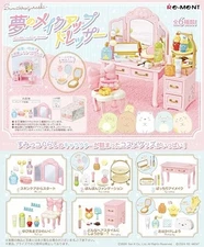 [US Tax Paid] Re-Ment Sumikko Gurashi Dream Makeup Dresser 6 Types Full Set NEW
