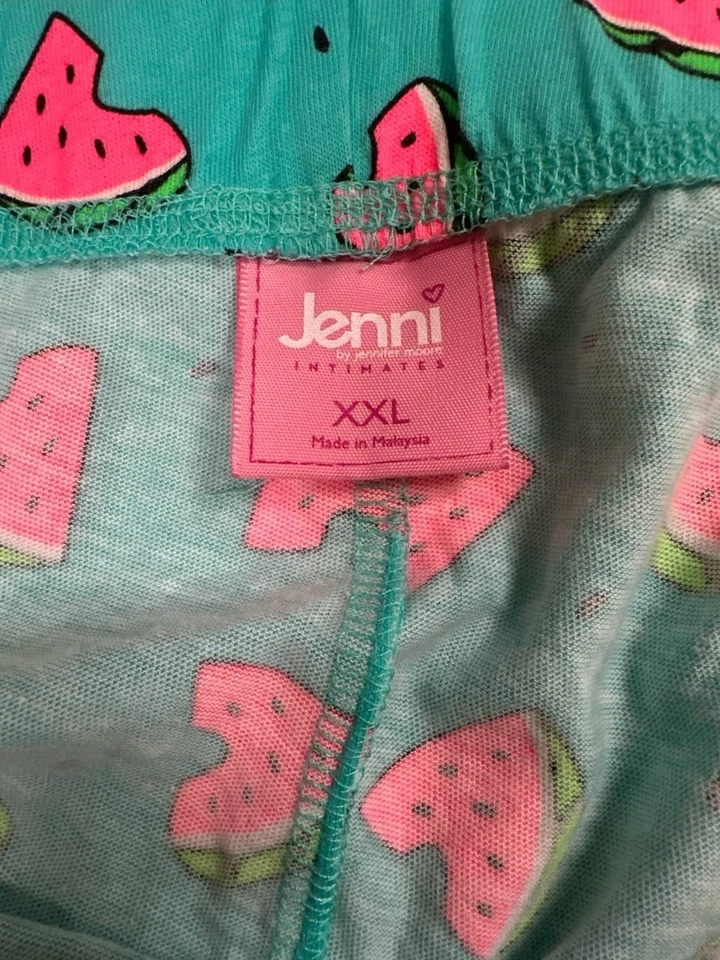 Pantalones Cortos Boxer Jenni by Jennifer Moore Algodón Estampado XXL Sandía Foto 4 de 4
