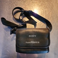 Sony Camera Case For Digital Mavica Black Genuine/OEM Leather Nylon