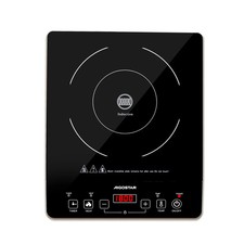Aigostar Induktionskochfeld, Induktionskochplatte mit 2000 W, Touch-Steuerung,