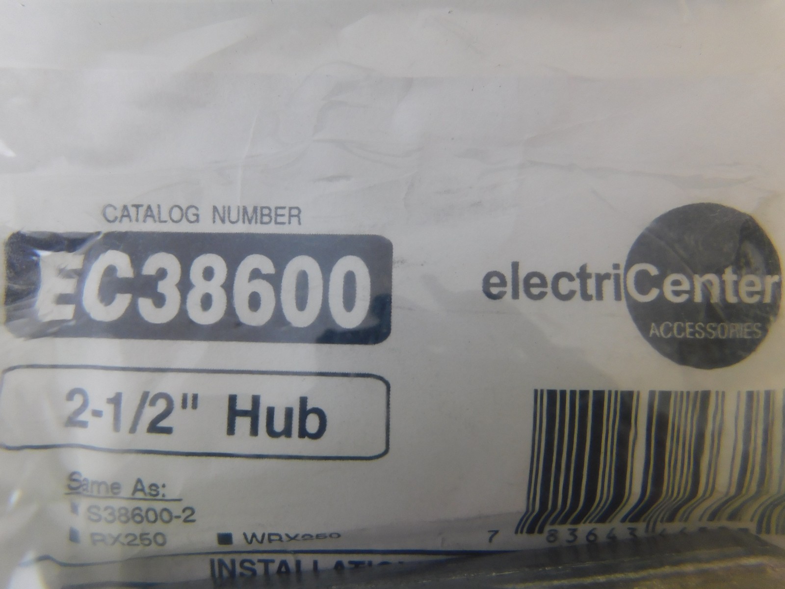 Siemens EC38600 Conduit Hubs