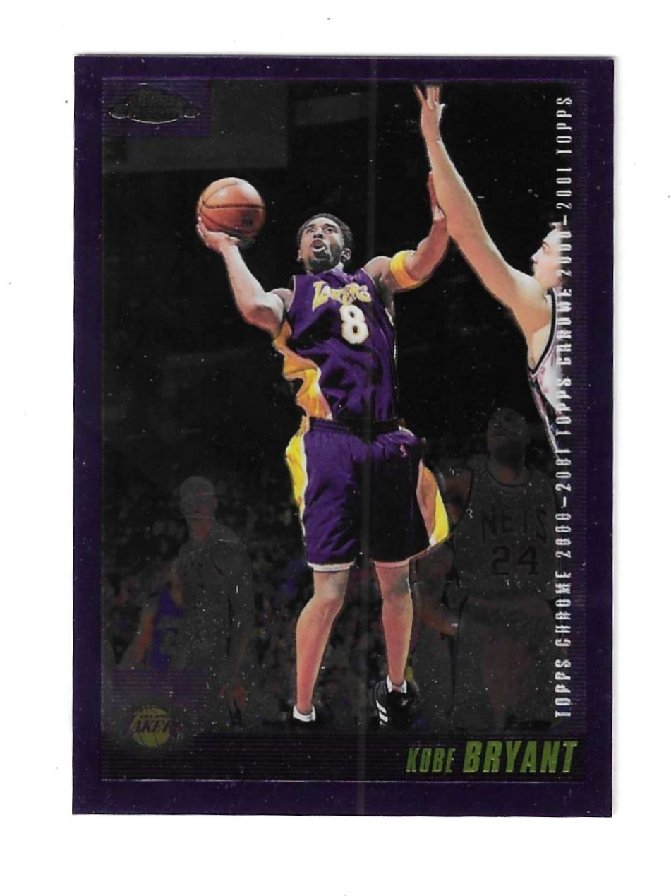 Kobe Bryant 2000-01 Topps Chrome Card # 107