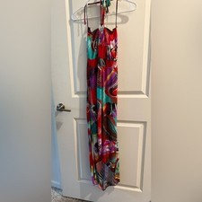 Vibrant Multicolor Maxi Dress