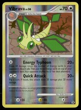 VIBRAVA 53/111 UNCOMMON RISING RIVALS POKEMON REVERSE HOLO LP