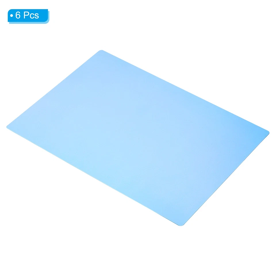 6pcs A4 Size Correction Lighting Gel Filter Film Sheet Colored Overlay Sky Blue - Image 3 of 4