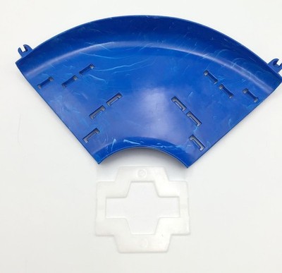 K'NEX Blue Water Slide Curved Ramp D & Link Replacement Parts Corkscrew Canyon