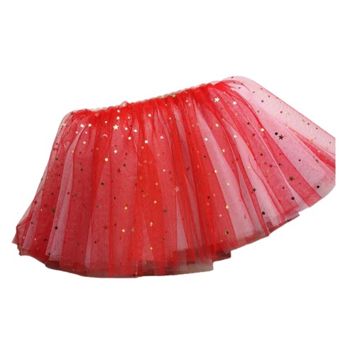 Elegant 3 Layer Tulle Dance Skirt for Girls 3-12 Years Ballet Dance Dress - Zdjęcie 13 z 31