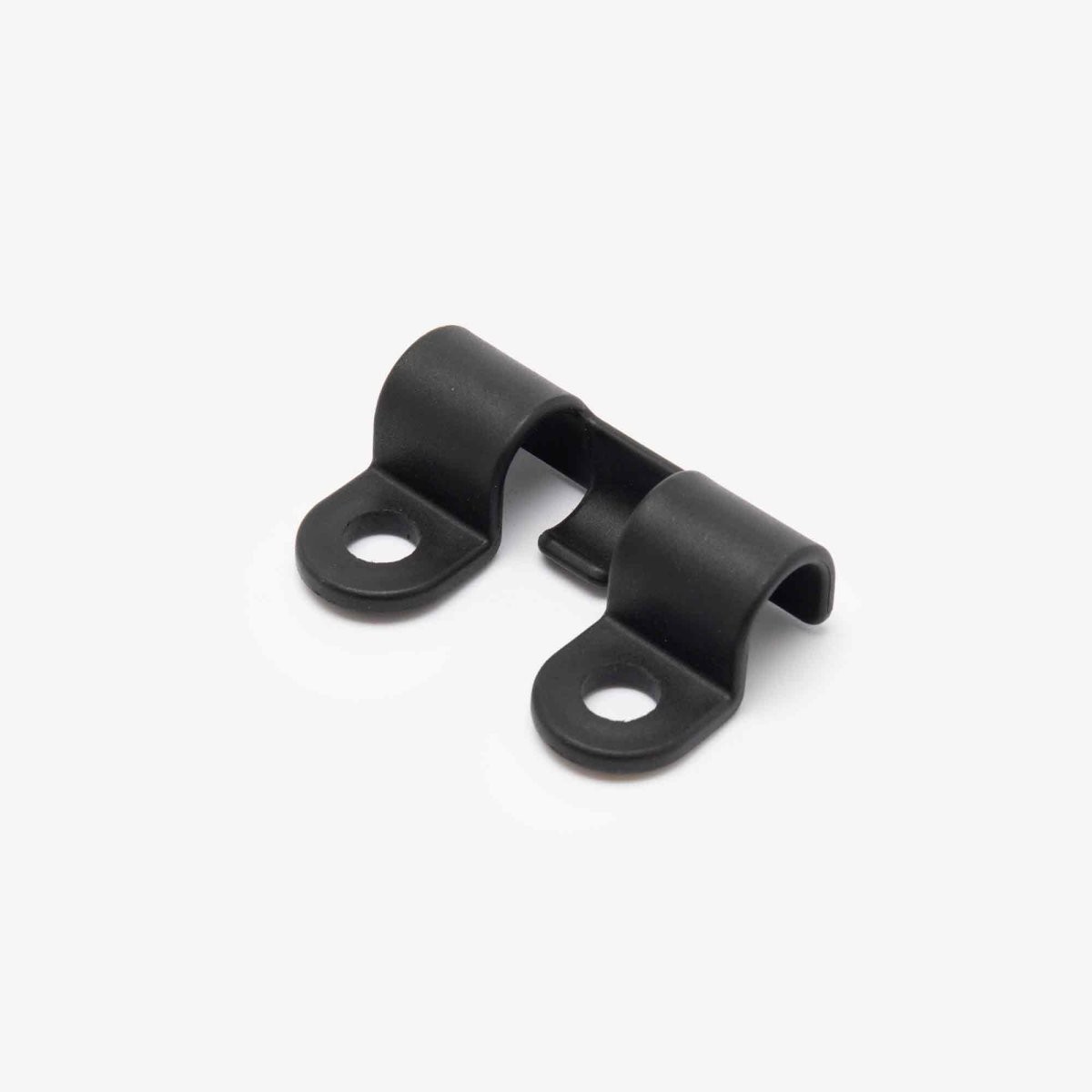 Motorcycle Brake Hose Clip for SR125-E5 Unpainted Black Right Plastic CLP001036