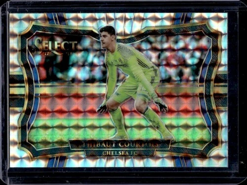 2017 Panini Select Thibaut Courtois Silver Field Level #204 Chelsea