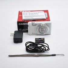 CASIO EXILIM EX-ZS180WE Digital Camera 24mm Wide Angle 12x Zoom White