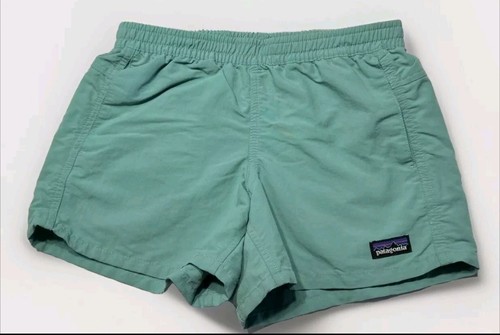 Girls Patagonia Baggies 100% Nylon Swim Shorts #67066 Sz Large 12 Hiking Outdoor