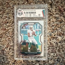 2020 Panini Prizm Rookie #339 Tua Tagovailoa HGA 9.0 Miami Dolphins NFL