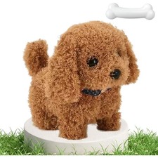 Realistischer Roboter Welpe - Interaktives Spielzeug für Kinder, 10x5cm