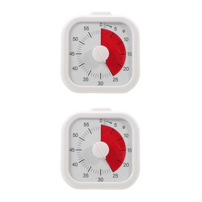 2 PCS Mechanischer Küchentimer Einstellen Elektrischer Countdown-timer Digital