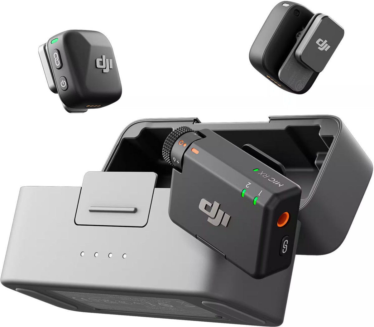 【美品】DJI MIC DJI - Mic Mini Wireless Omnidirectional Microphone System - Black