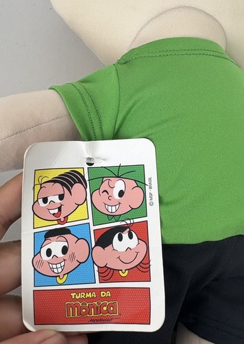 Peluche originale brasiliano Cebolinha Turma da Monica Gang 16” da collezione - Foto 10 di 11