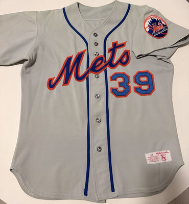 1977 Goodman & Sons New York Mets Nino Espinosa Game Used  jersey size 42 Medium