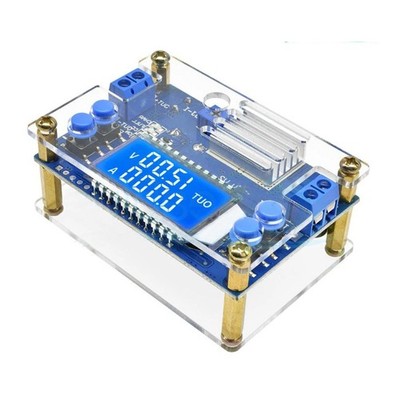 DC Adjustable Constant Voltage Current Step-Down Buck Power Converter w/Case HOT