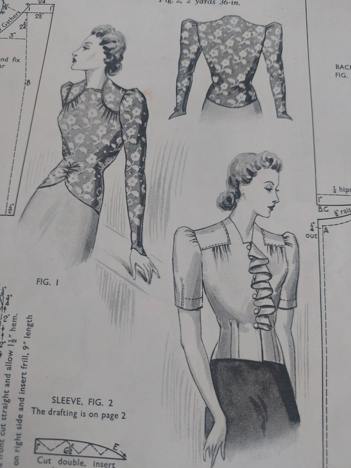 Haslam System Illustrated Book Of Draftings - No 2 Lingerie - Image 3 of 4