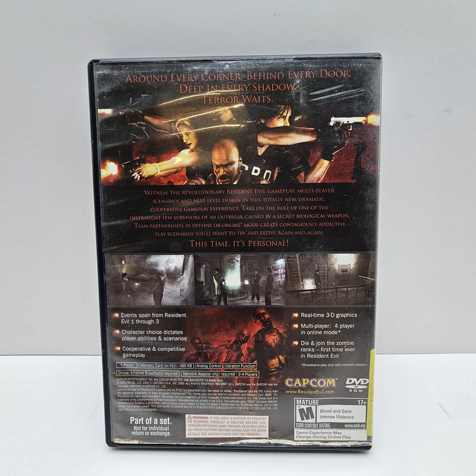 Resident Evil: Outbreak For PlayStation 2 - Image 2 of 4