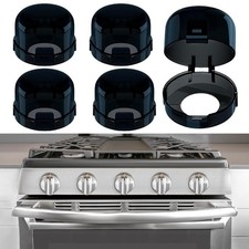 Stove Knob Covers for Child Safety - 5 Pack, Gas Stove Knob Locks, Prevent Kids
