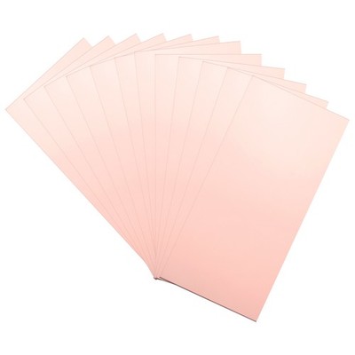 12Pcs Single Sided Copper Clad PCB Boards, FR-4 Fiberglass, 220 x 100 x 1.5mm