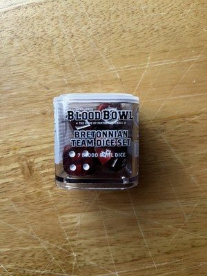 Bloodbowl Bretonnische Würfel im Würfel. Nagelneu und versiegelt