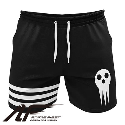 Soul Eater Death the Kid Gym Shorts