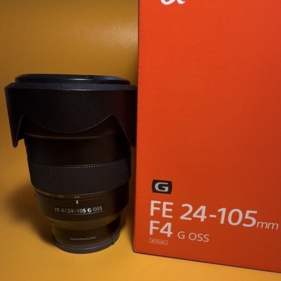 Sony FE 24-105mm F4 G OSS SEL24105G E-Mount Objektiv AF/MF 77mm inkl.