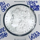 1898 O BU UNCIRCULATED MORGAN SILVER DOLLAR AUTHENTIC U.S.MINT FREESHIPPING 6022