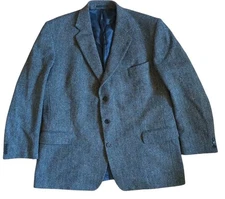  KENNEDY & McSHARRY Dublin 50R Donegal Handwoven Herringbone Sport Coat Blazer