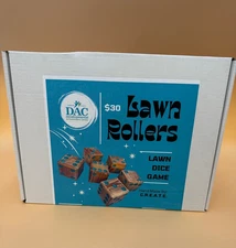 Lawn Rollers Lawn Dice Yard Game Hand Made Wooden Dice New in Box