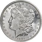 1891-O Morgan Silver Dollar Nice BU+ Great Eye Appeal Nice Strike