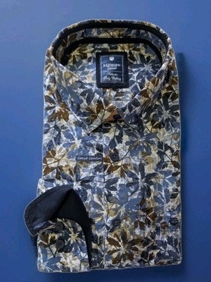 REDMOND Langarm Hemd Gr.  XXL 45/46 button-down-kragen  Kariert Regular Fit