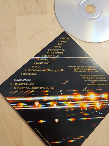 Judas Priest 1978 Stained Class CD, with bonus tracks, in a slim sleeve. - Bild 2 von 4