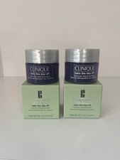 2x Clinique Take The Day Off Charcoal Cleansing Balm 0.5oz/15mL Each Travel Size