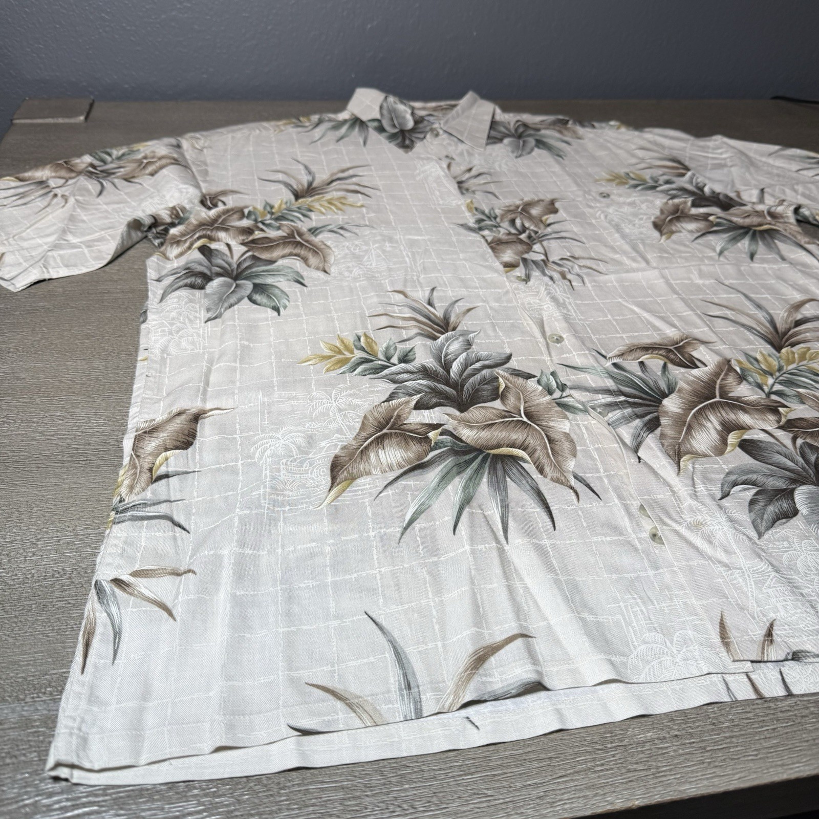 Windham Pointe Mens Large Button Up Hawaiian Shir… - image 3