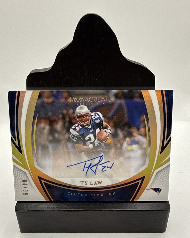 2025 Panini Immaculate Clutch Time Ink Ty Law Auto (AU) /99